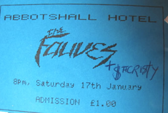 Fauves and Sacristy Flyer